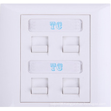 High Quality 4-Digit Flat Faceplate